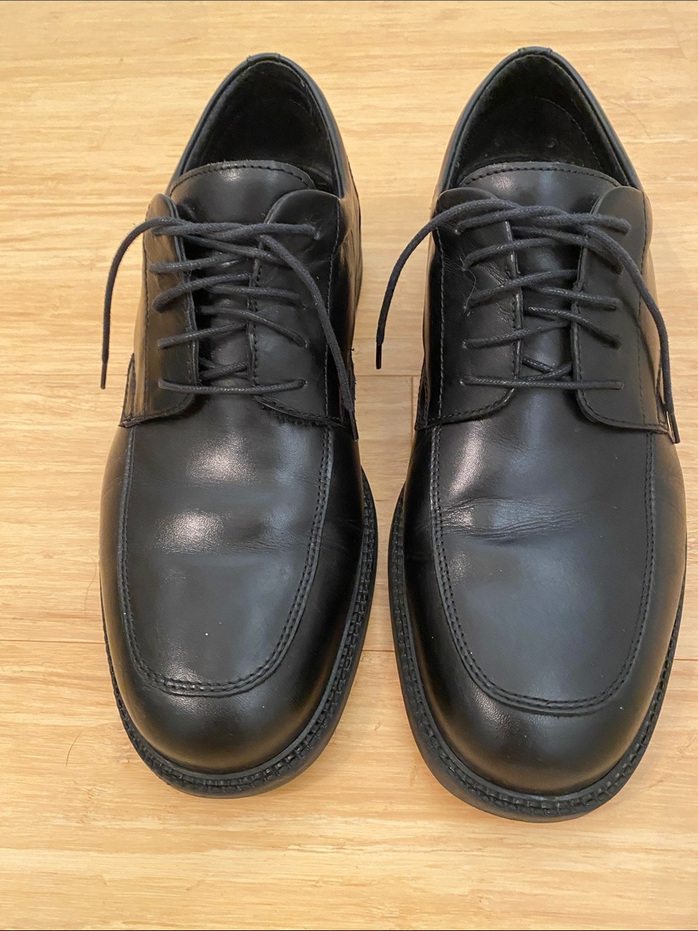 Men’s G.H. Bass & Co. Black Leather Lace-Up Shoes